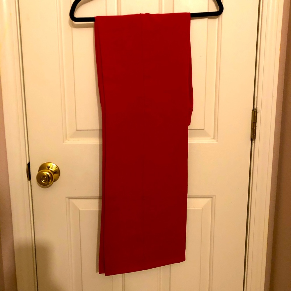 Mango red trouser